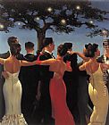 Jack Vettriano Waltzers painting